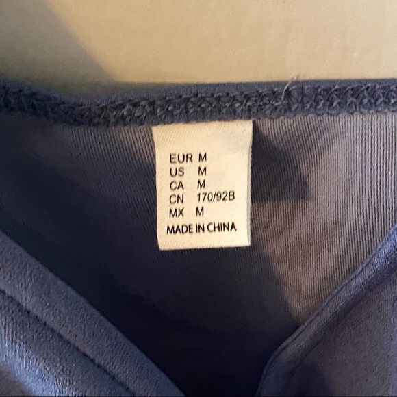 Verdusa Women’s Sexy Ruched Asymmetrical Deep V-Neck Bodycon Dress | NWOT - Picture 9 of 11